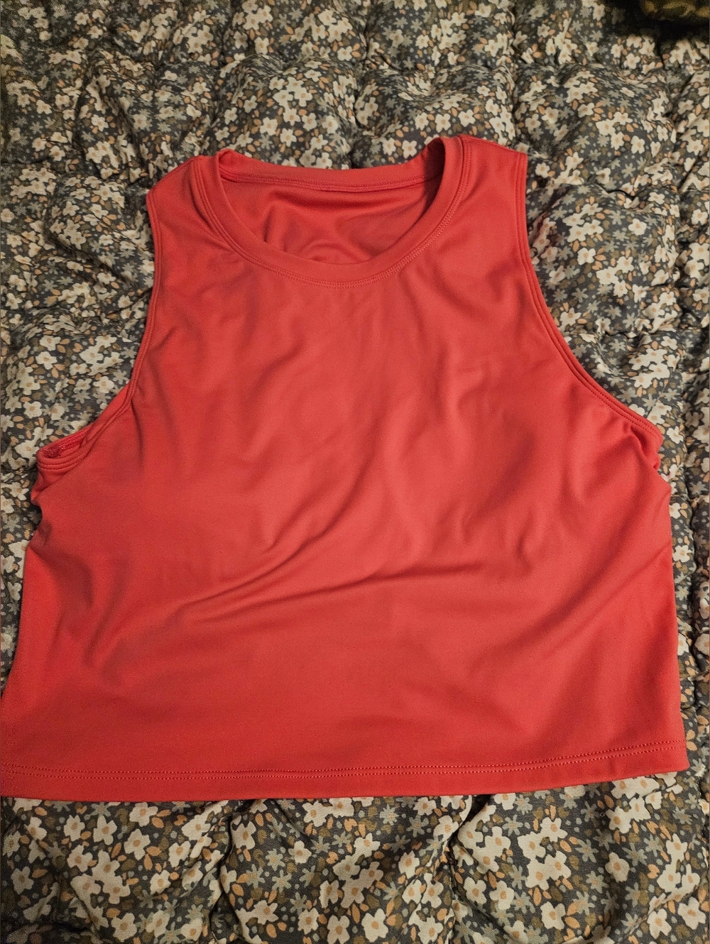 Crop Top With Built in Bra Boxing Muay Thai Jiu Jitsu Fitness Yoga Exercise L